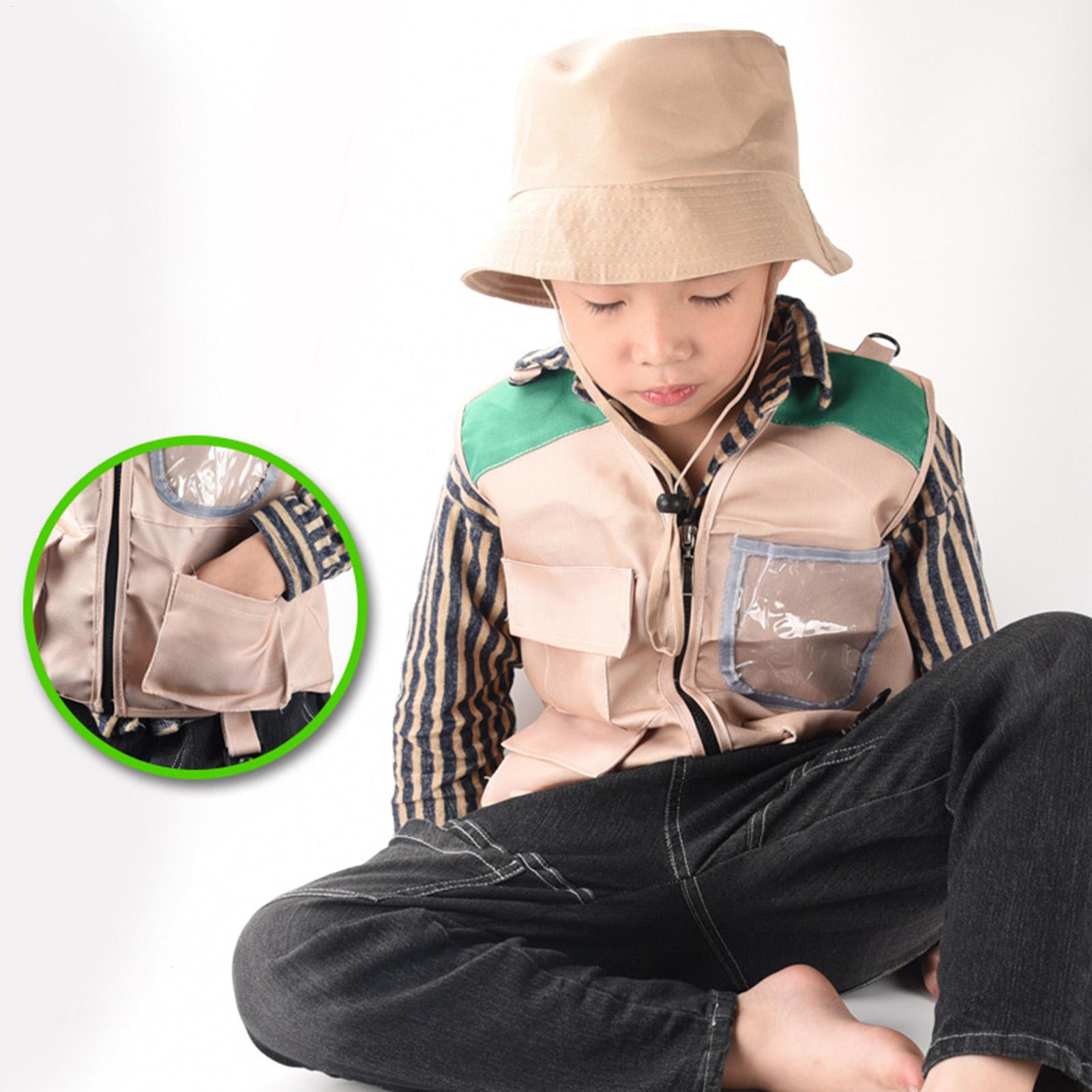 Kids Outdoor Adventure Kit - Zestaw Przebraniego Odkrywcy dla Dzieci: Kamizelka