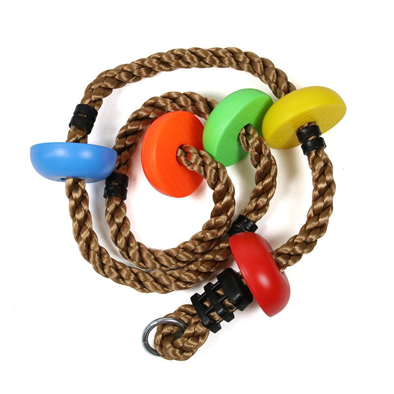 Kids Outdoor Ninja Set - Przenośny Zestaw Slackline do Ćwiczeń na