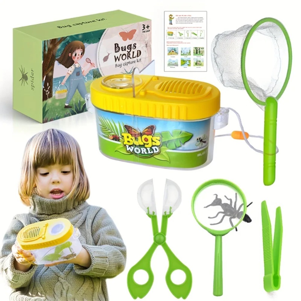 Kids Outdoor Adventure Kit - Zestaw eksploratora dla dzieci, zestaw kempingowy