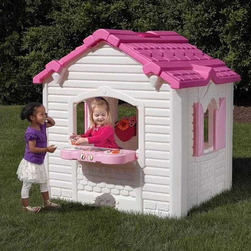 Kids Outdoor Cubby House - Domek zabaw dla dzieci, domek z