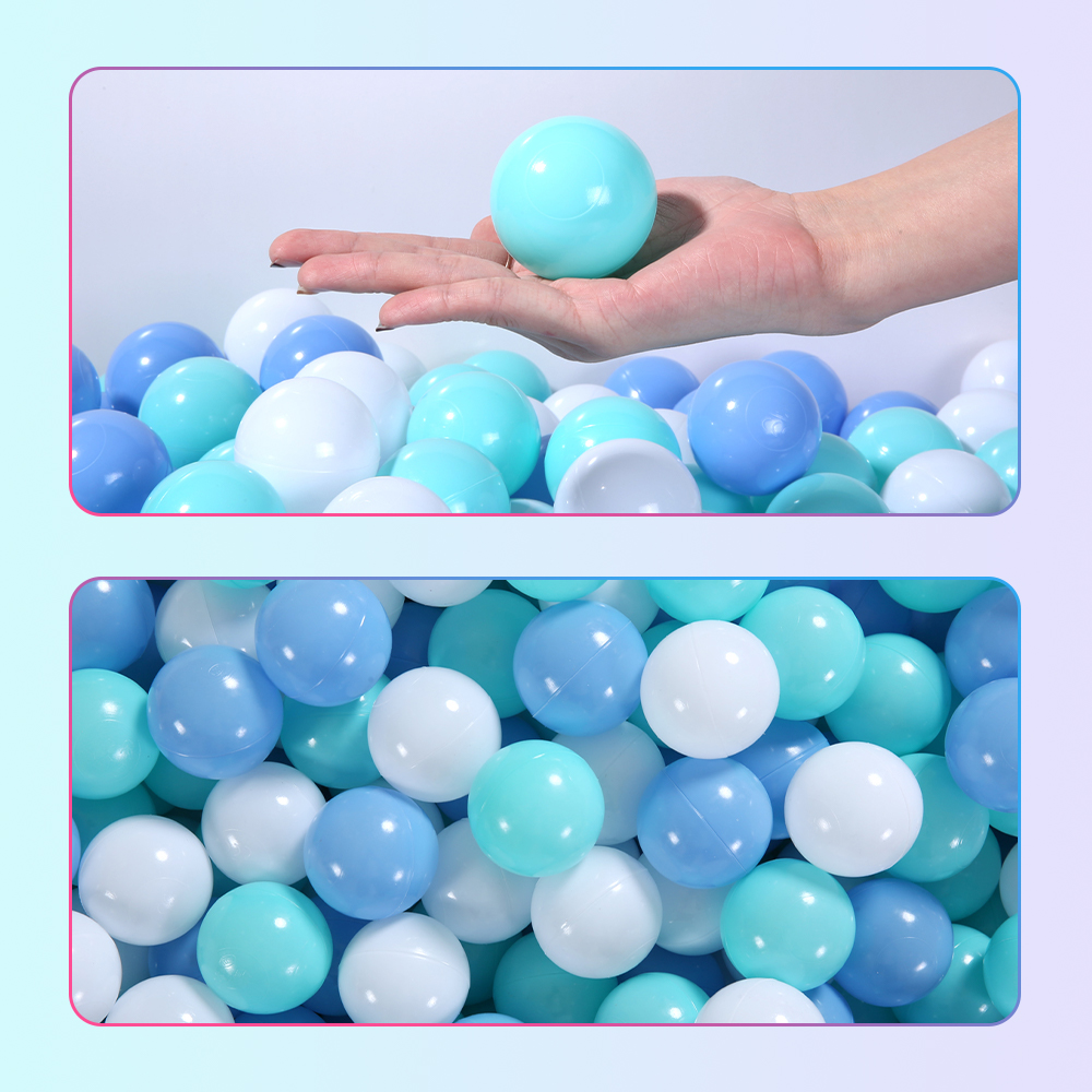 Outdoor Kids In An Indoor World - 100Pcs Kolory Plastikowe kulki Basen wodny