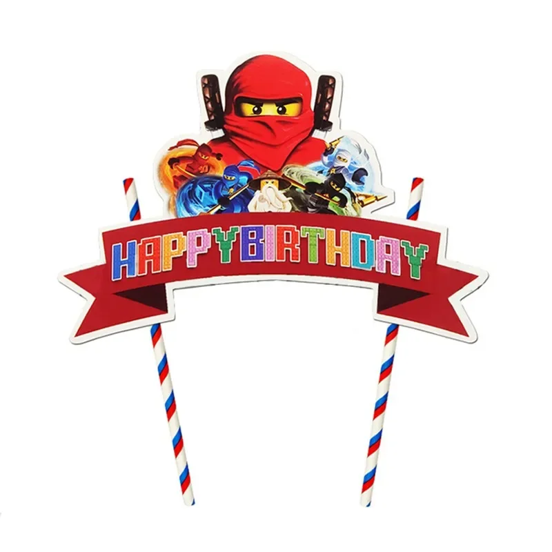 Kids Outdoor Merry Go Round - Ninja DIY Topper na tort urodzinowy