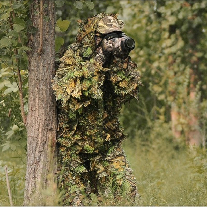 Kids Outdoor Jacket - Mężczyźni kobiety dzieci odkryty strój Ghillie