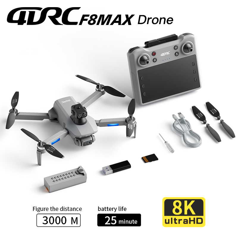 Kids Outdoor Toy Storage - Dron F8 MAX GPS Profesjonalny z
