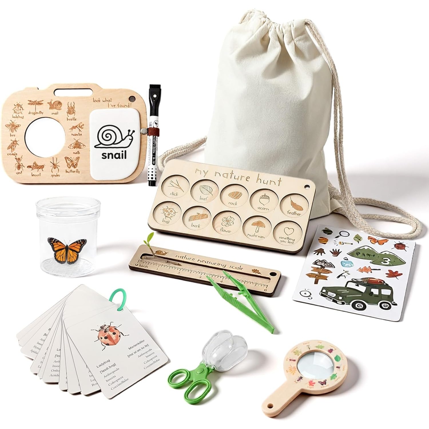 Kids Outdoor Adventure Kit - Zestaw do łapania owadów dla dzieci