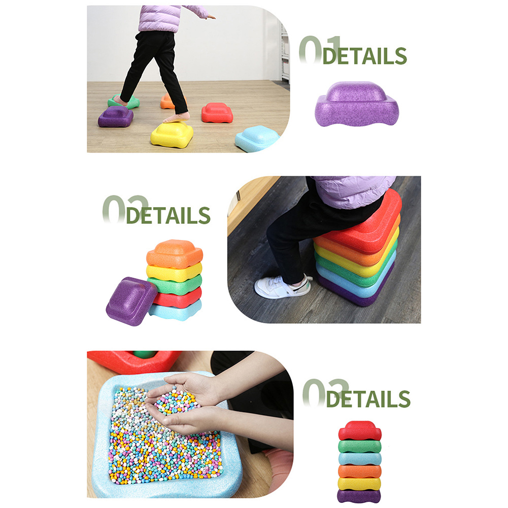 6 Kolorowych Kamieni Balansują – Stepping Stone Foam recenzja i cena