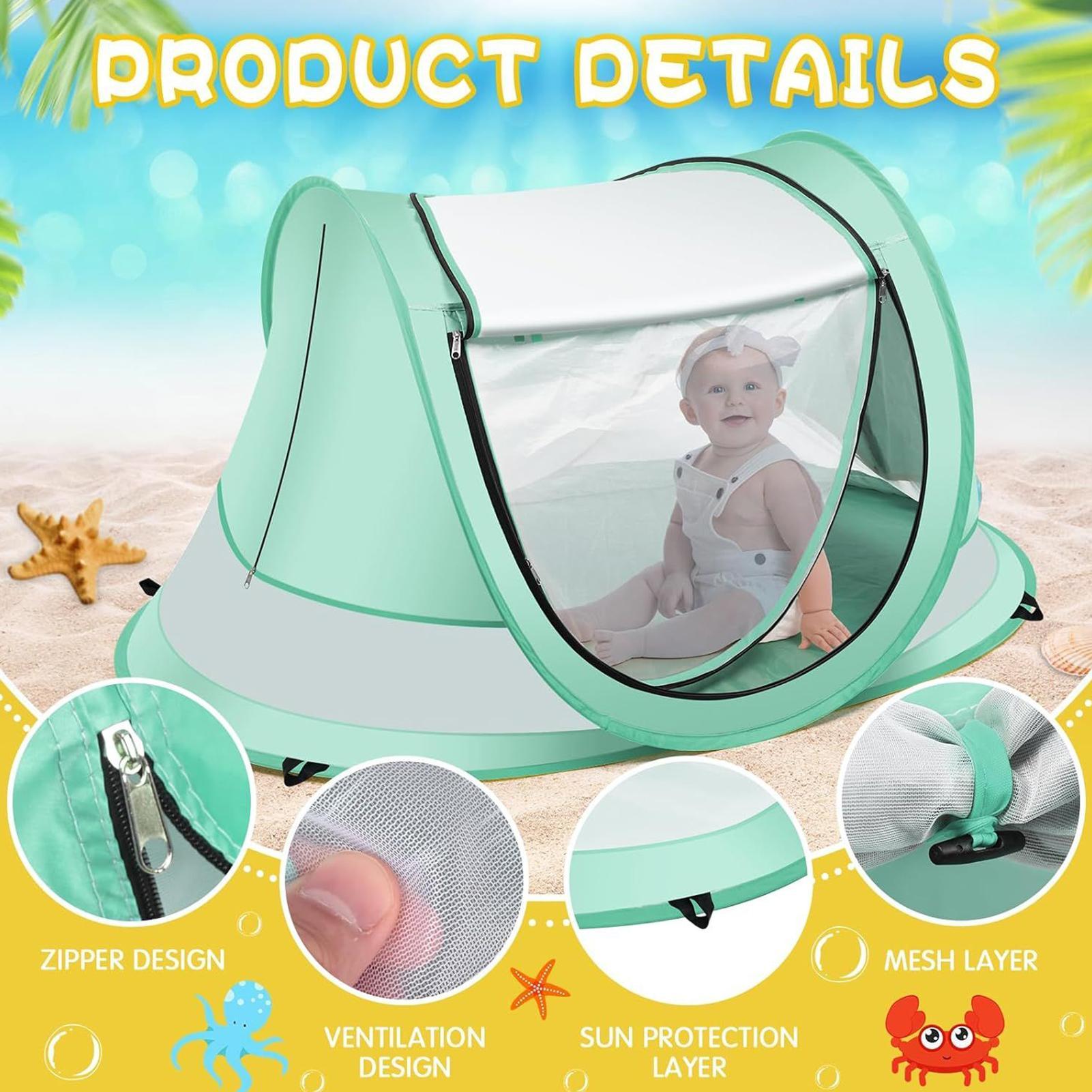 Namiot plażowy dla maluchów, n – Kids Outdoor Grill recenzja i cena