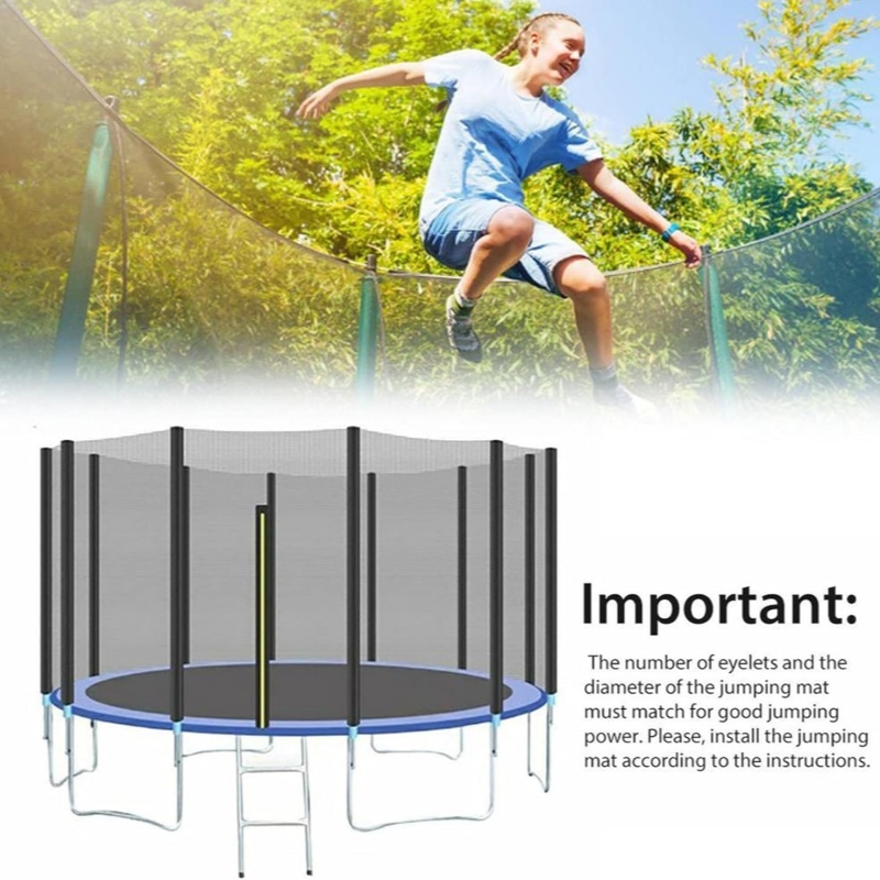 Mata do trampoliny 6FT 8FT 10F – Kids Outdoor Zipline recenzja i cena