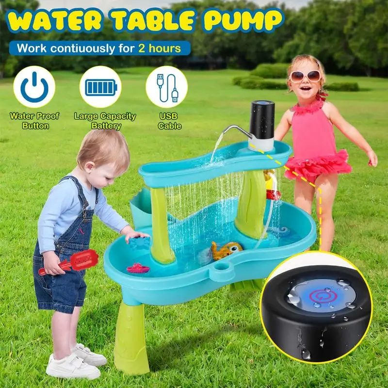 Pompa wodna dla dzieci, zabawn – Kids Outdoor Water Table recenzja i cena