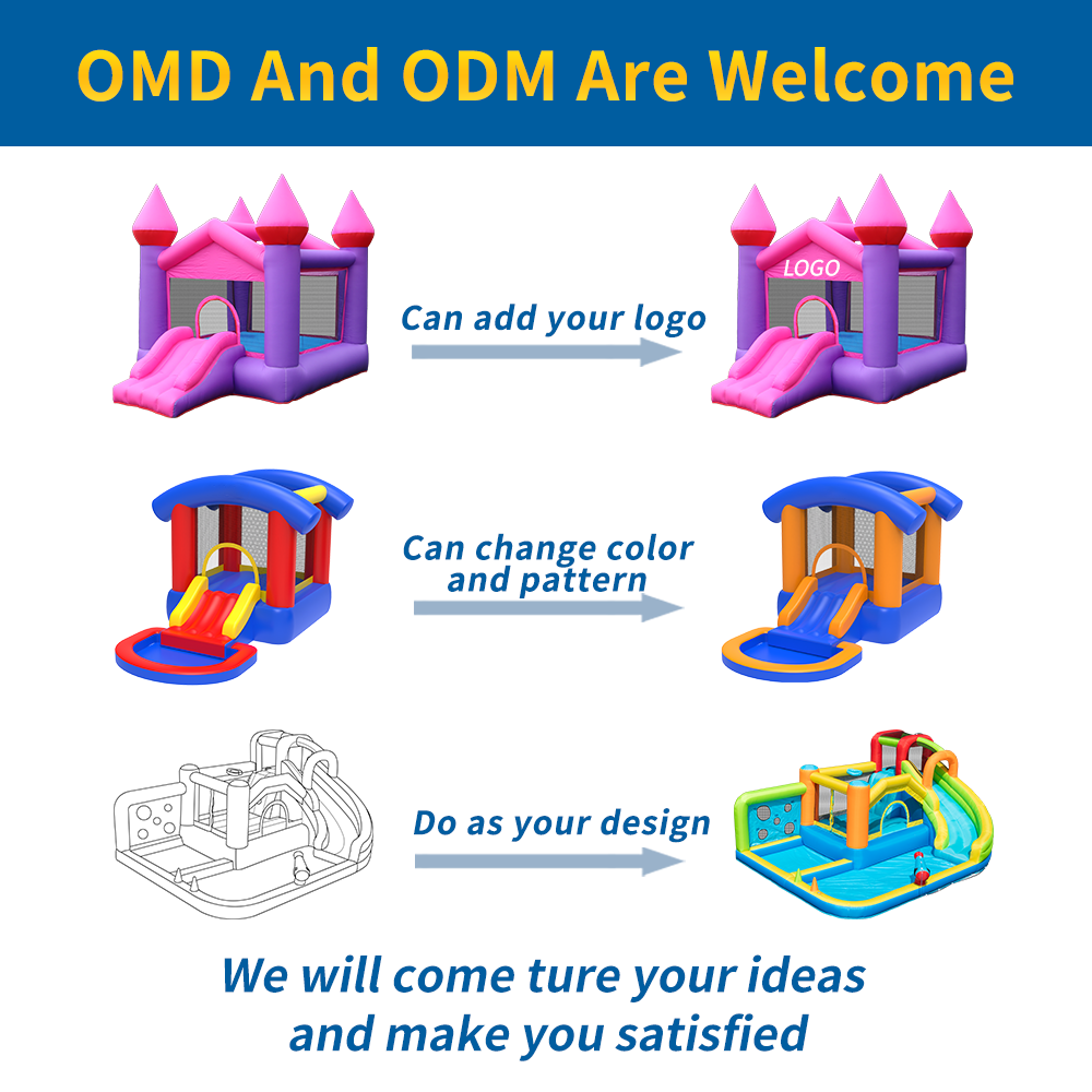 Dostępny od ręki Mały dmuchany – Kids Outdoor House recenzja i cena