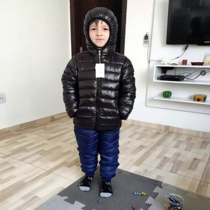 Lekkie kurtki puchowe z kaptur – Kids Outdoor Jacket recenzja i cena