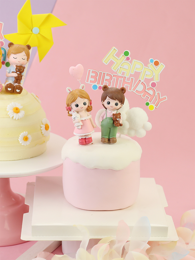 Żywica Bunny Bear chłopiec dzi – Kids Outdoor Merry Go Round recenzja i cena