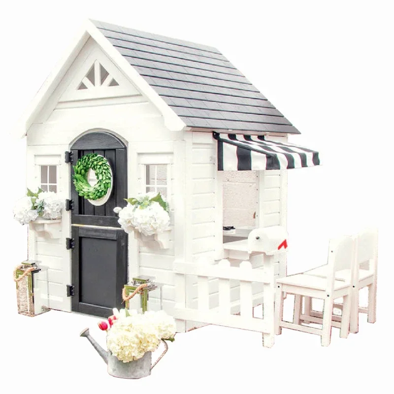 Prosty domek do zabawy z ogrod – Kids Outdoor Cubby House recenzja i cena
