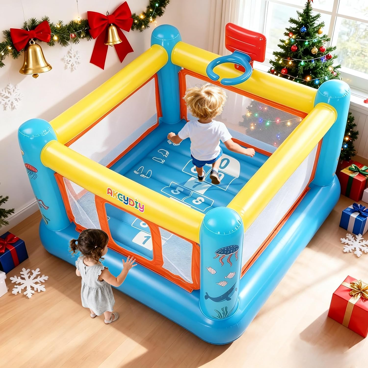 Dmuchany domek do skakania, dm – Kids Outdoor House recenzja i cena