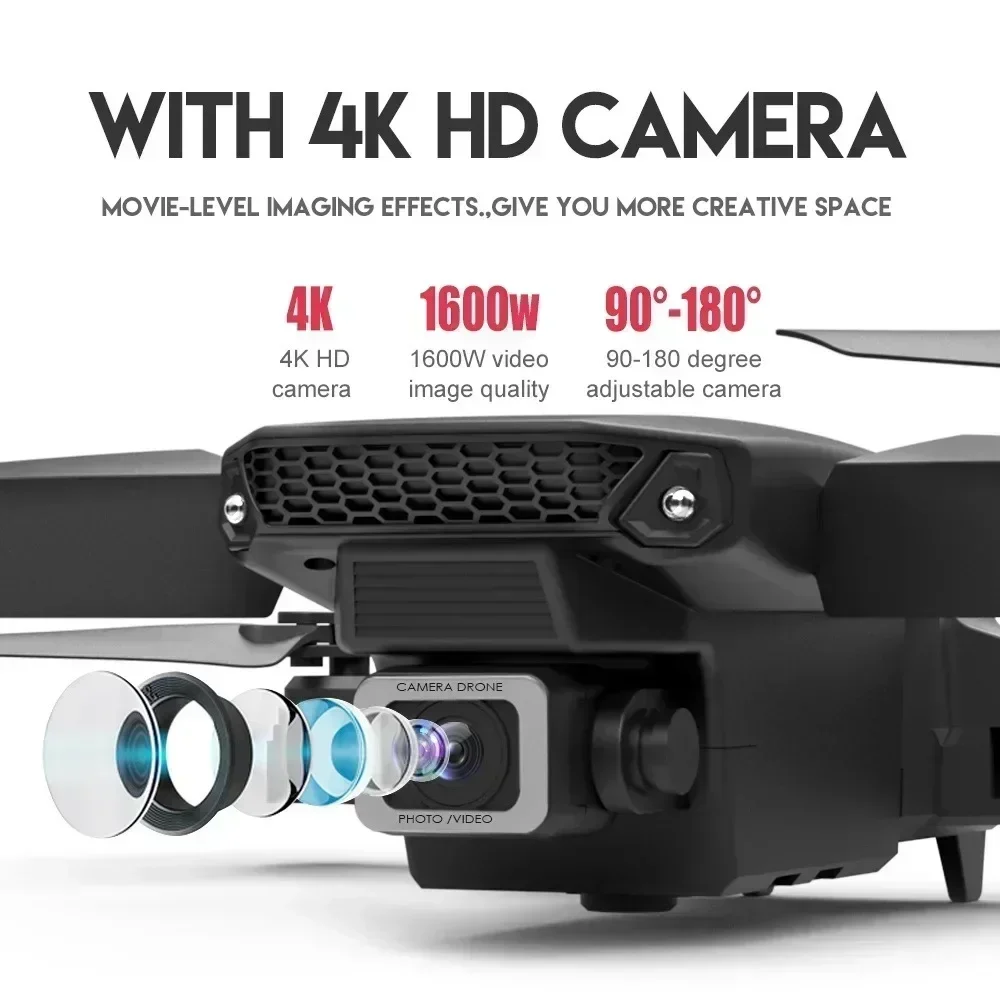 E88 Pro WIFI FPV Drone Wide An – Kids Outdoor Toy Storage recenzja i cena