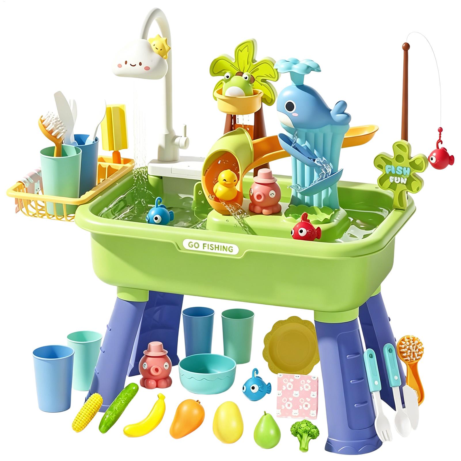 Stolik wodny dla dzieci z pomp – Kids Outdoor Water Table recenzja i cena