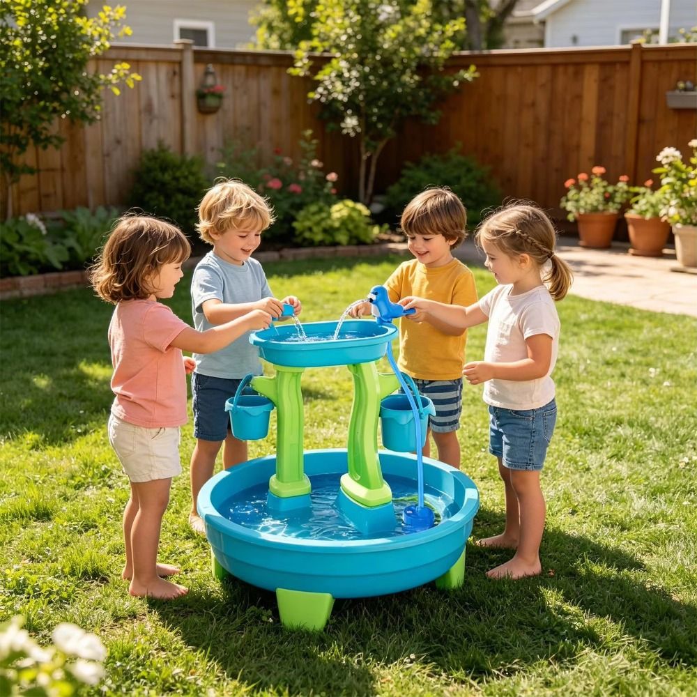 Przenośna pompa wodna bez wier – Kids Outdoor Water Table recenzja i cena