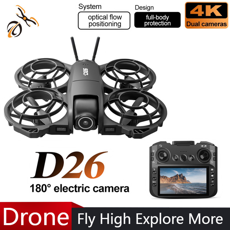 Dron D26 4K Aerial HD 180 °    – Kids Outdoor Toy Storage recenzja i cena