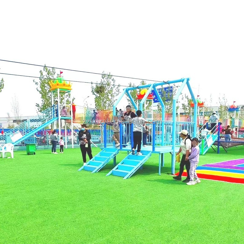 Mini zjeżdżalnia na zewnątrz,  – Kids Outdoor Zipline recenzja i cena
