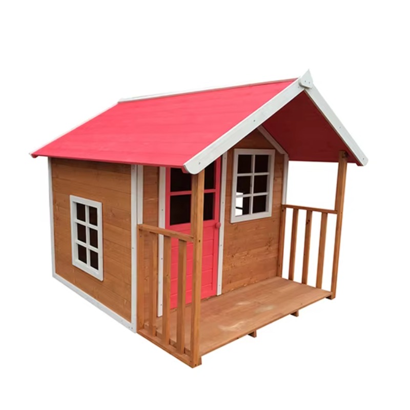 Drewniany domek dla dzieci do  – Kids Outdoor Cubby House recenzja i cena