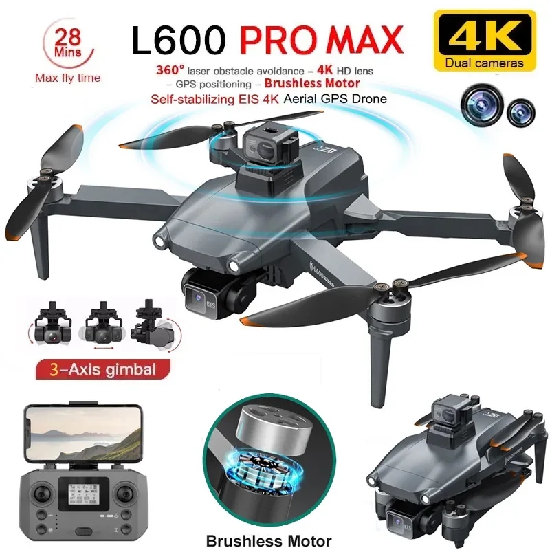 L600 PRO MAX GPS Drone Profesj – Kids Outdoor Toy Storage recenzja i cena