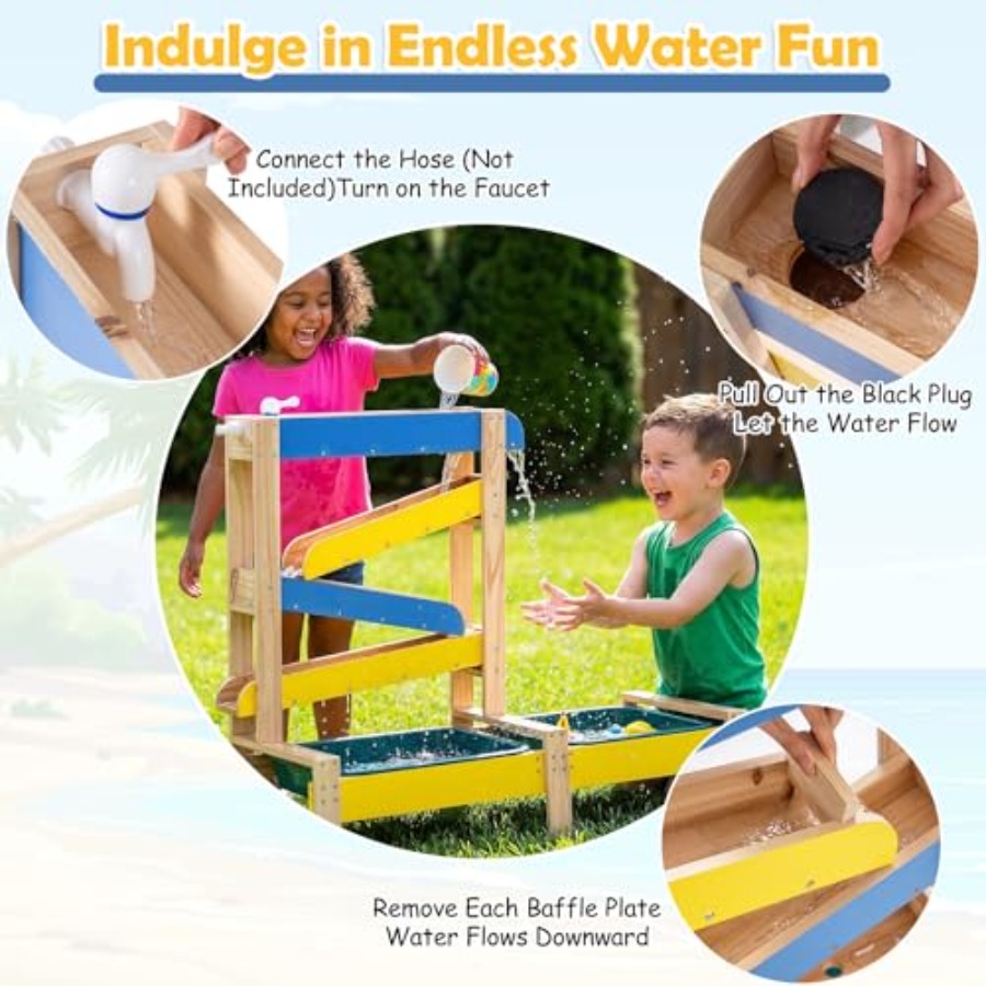 Zestaw do zabawy na zewnątrz d – Kids Outdoor Water Table recenzja i cena