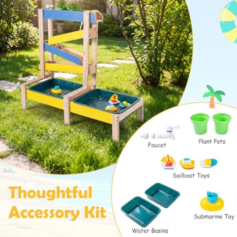 Zestaw do zabawy na zewnątrz d – Kids Outdoor Water Table recenzja i cena