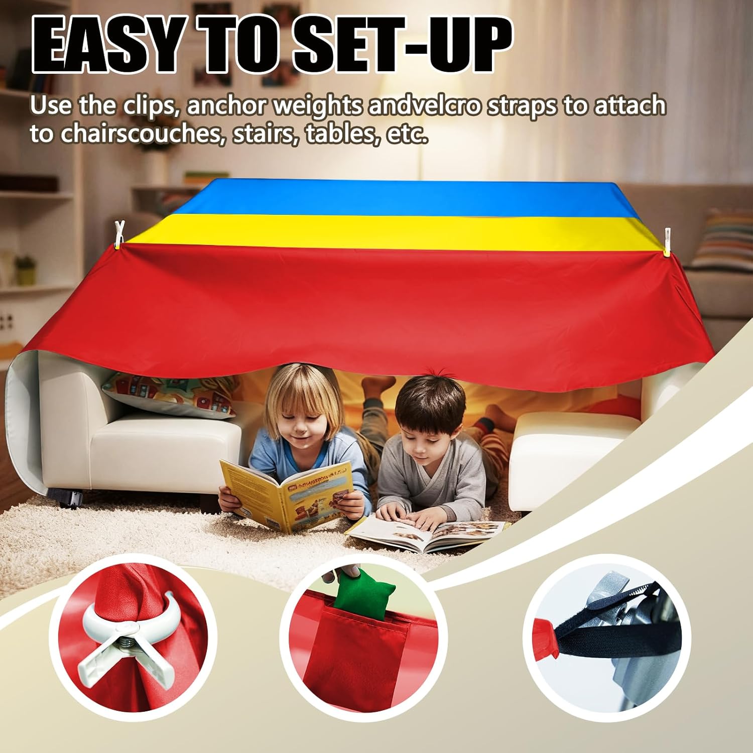Nowy Zestaw do Budowy Fortu dl – Kids Outdoor Fort Building Kit recenzja i cena