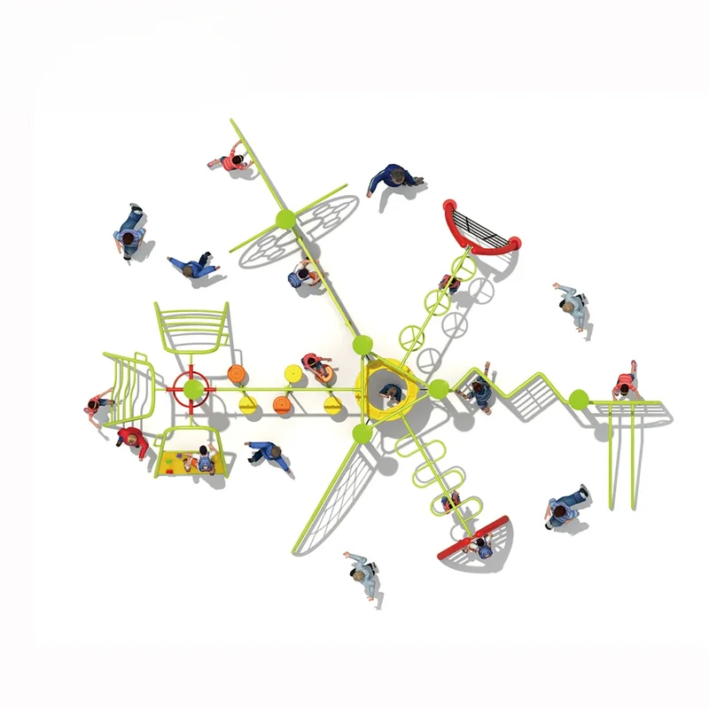 Wyzwania dla dzieci, elementy  – Kids Outdoor Climbing Structure recenzja i cena