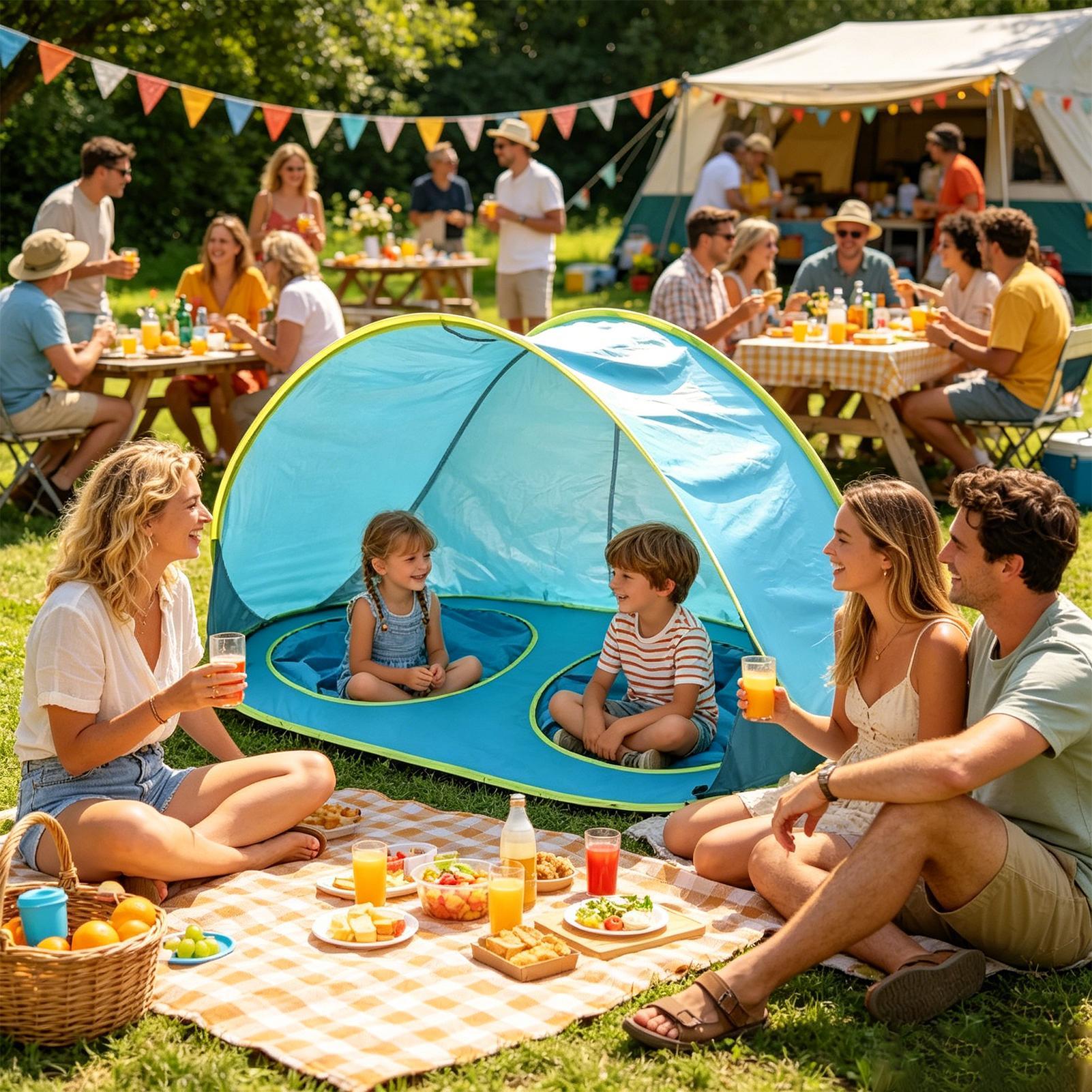 Namiot typu pop-up dla dzieci, – Kids Outdoor Grill recenzja i cena