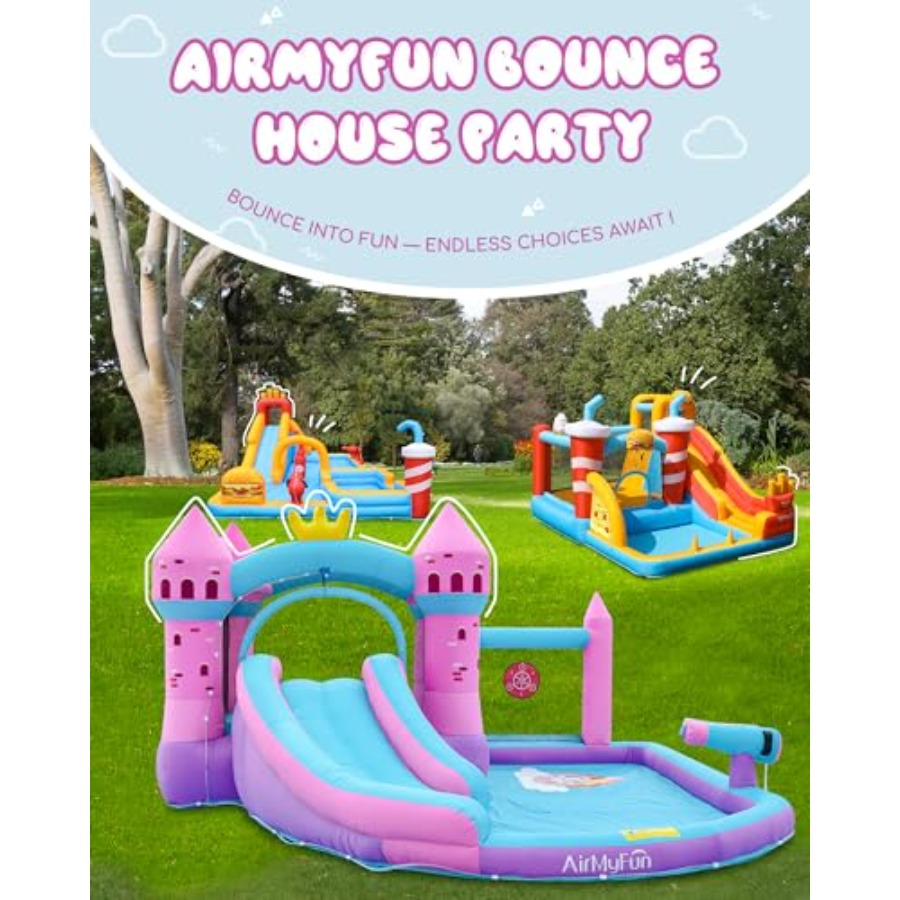Nadmuchiwana zjeżdżalnia wodna – Kids Outdoor House recenzja i cena