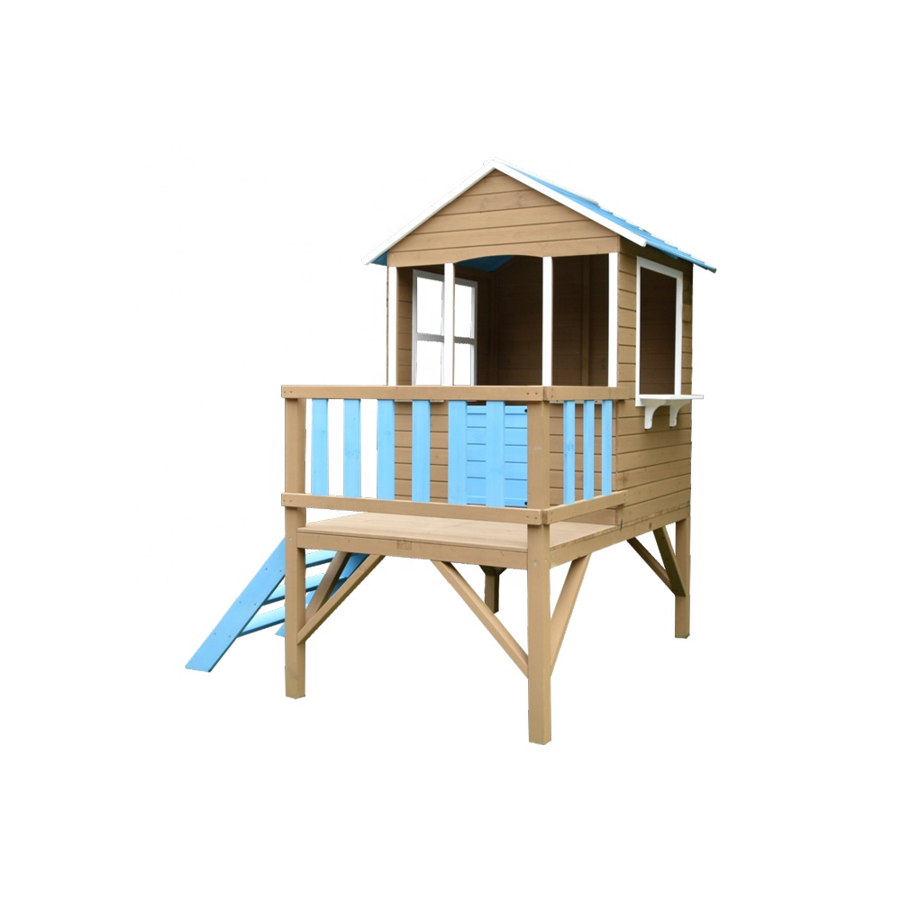 Drewniany domek dla dzieci, od – Kids Outdoor Cubby House recenzja i cena