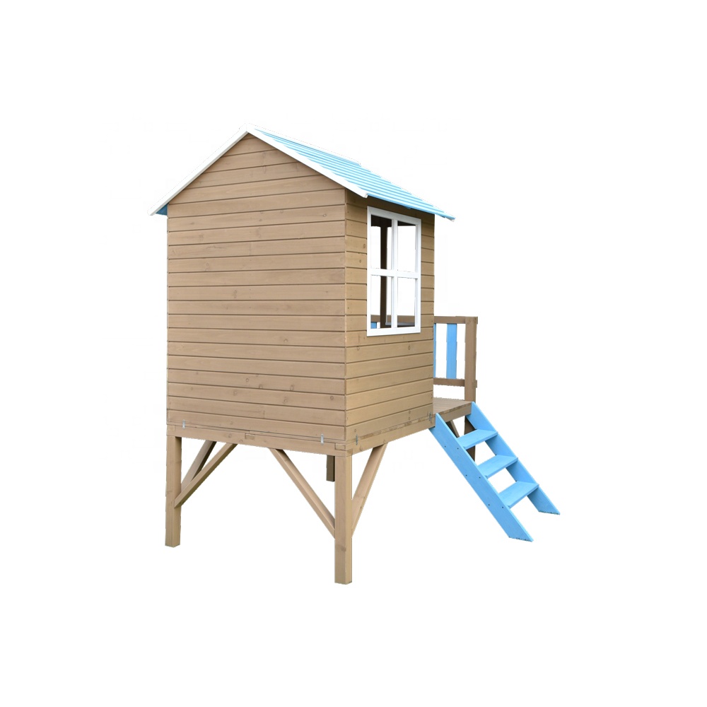 Drewniany domek dla dzieci, od – Kids Outdoor Cubby House recenzja i cena
